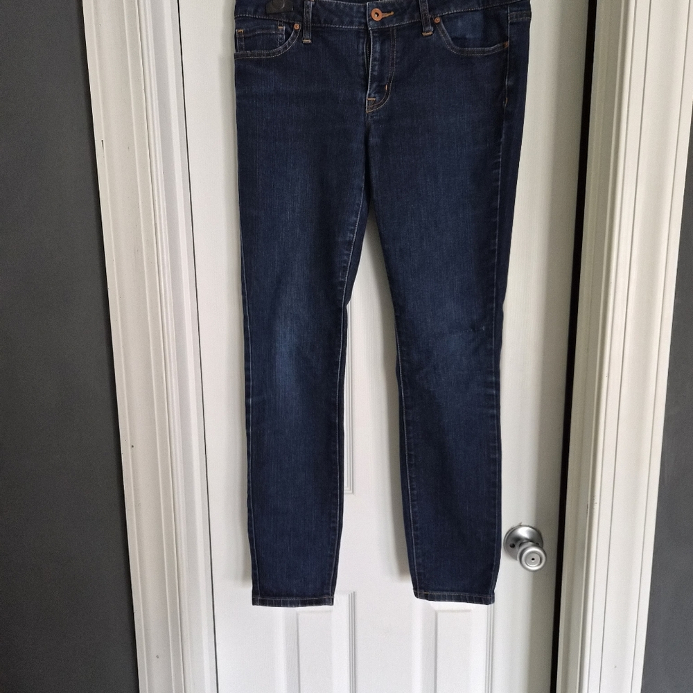 Tommy Hilfiger Dark Wash Skinny Jeans Women's Size 8R Stretch Denim